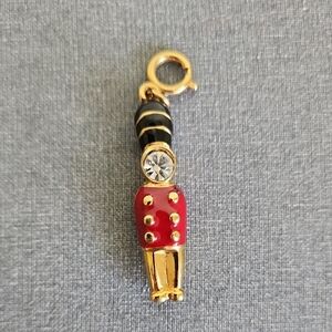 Gold and Red Soldier Charm